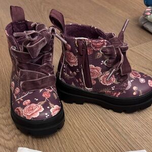 Floral Boots